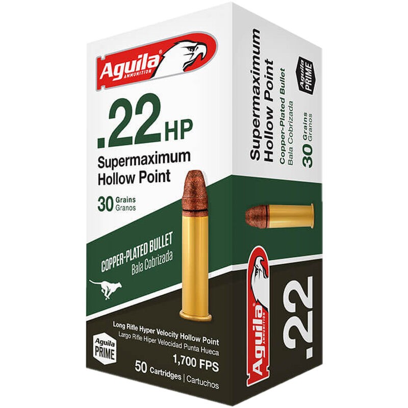 AGUILA 22LR SUPMAX HP 30GR 50 - Smith Savings Week